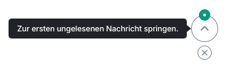 Makierung des Sprung zur letzten ungeleseen Nachrichtbuttons
